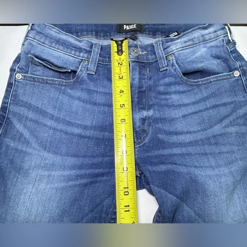 Paige Lennox Men’s Skinny Jeans Dark Wash Size 31 – Premium Stretch Denim